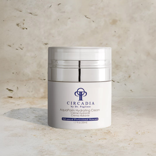 Circadia Aquaporin Hydrating Cream bottle for dry and sensitive skin